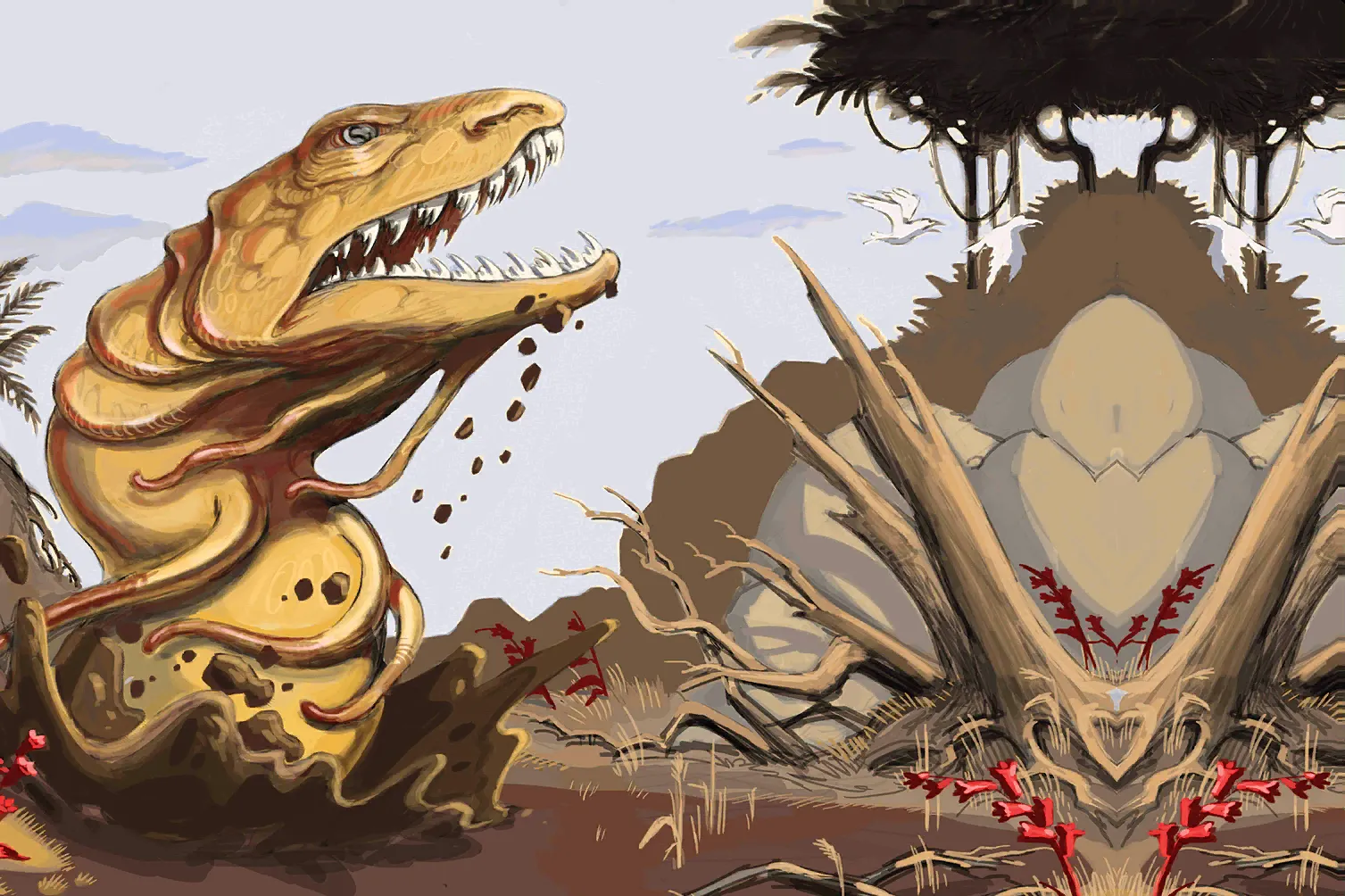 Devouring Teeth Lurk Underfoot