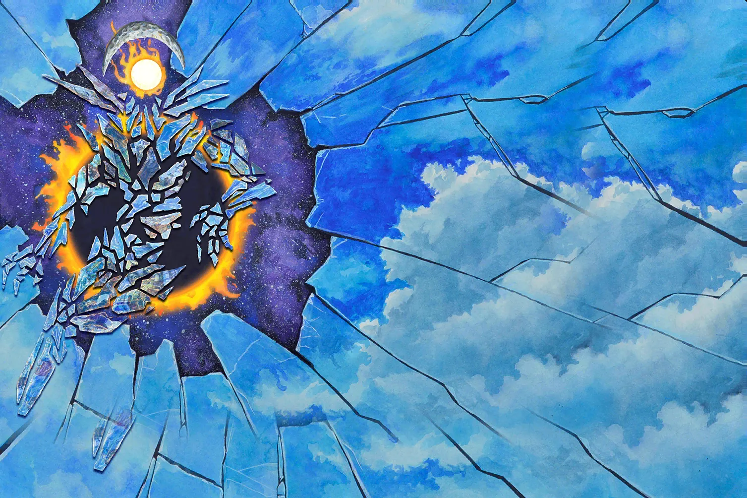 Fractured Days Split the Sky