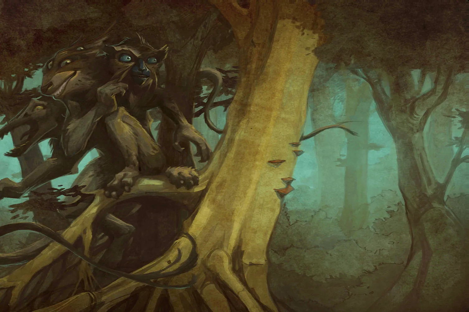 Grinning Trickster Stirs Up Trouble