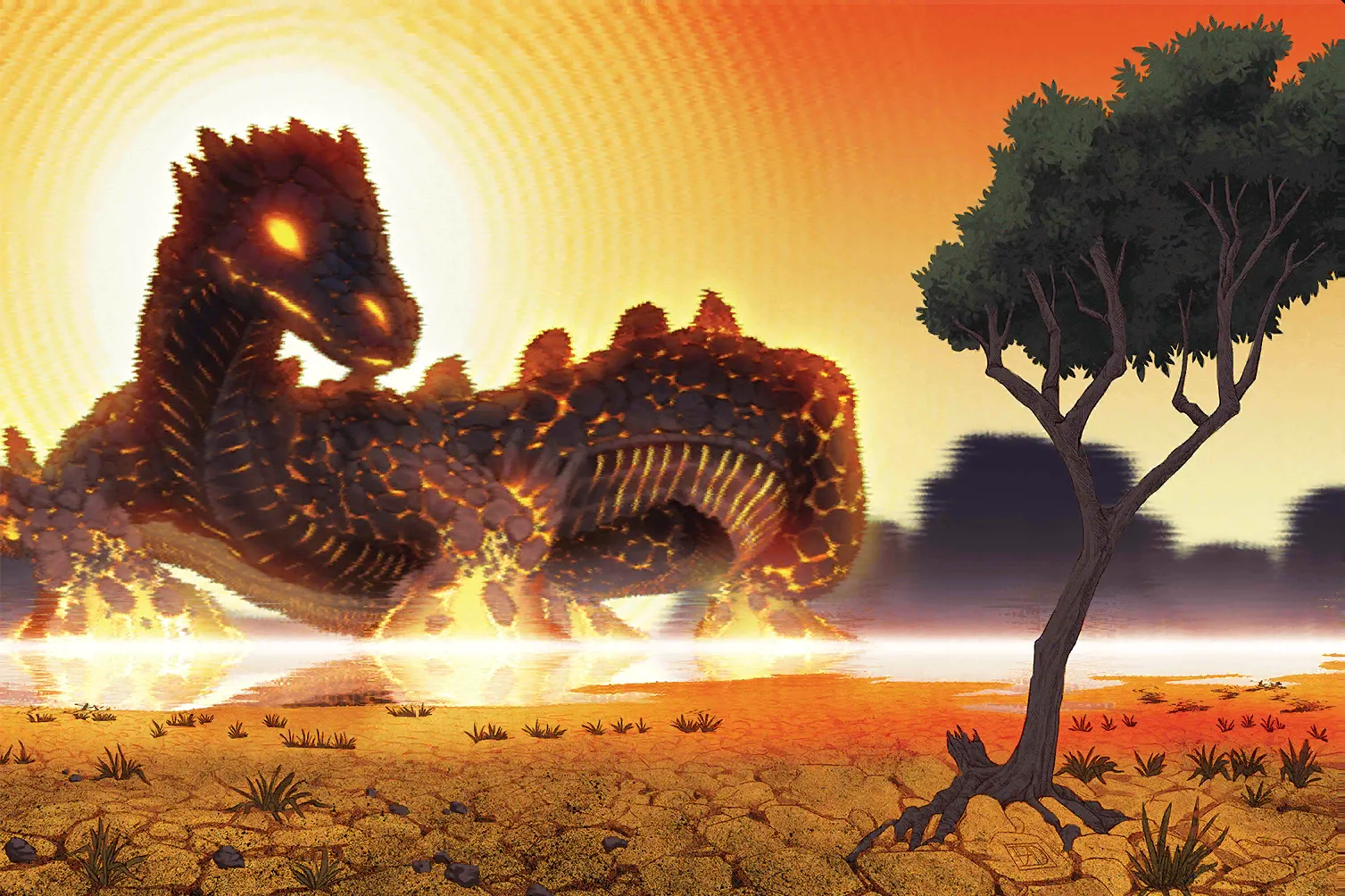 Rising Heat of Stone and Sand