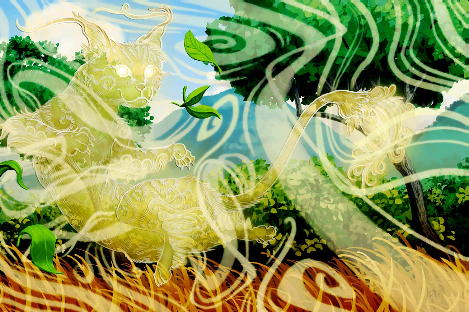 Sun-Bright Whirlwind