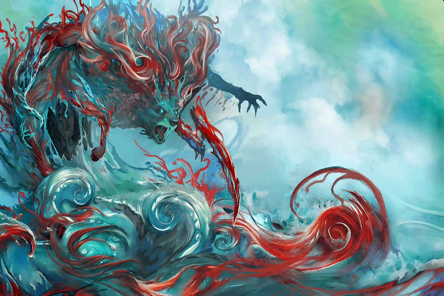 Wounded Waters Bleeding